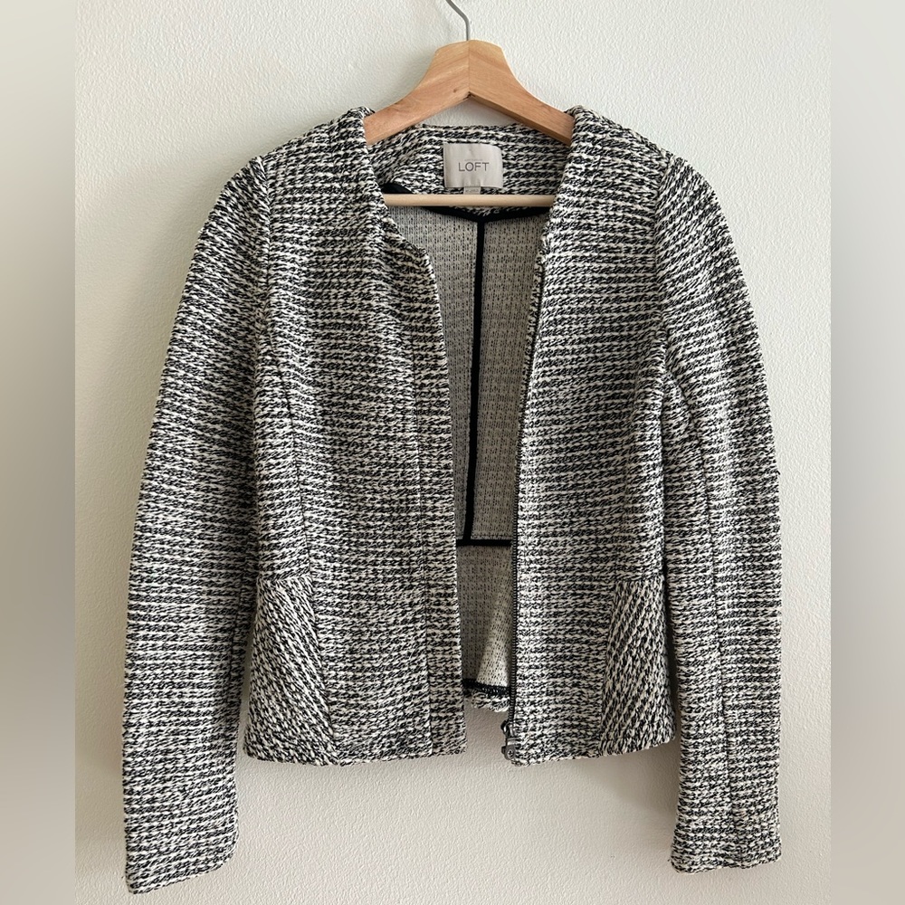 Ann Taylor Loft Tweed Jacket